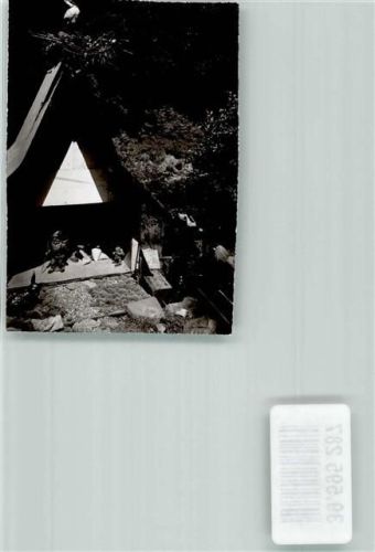 Laubach Grundmühle Zwerg Storch Nest Ort handschriftlich Foto Original aus Archiv eines Ansichtskartenverlags