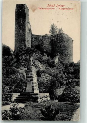 Stolpen Schloss Stolpen Kriegerdenkmal