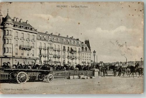 Belfort 1905 Le Quai-Vauban