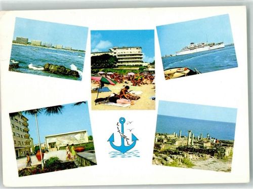 Mamaia Litoral Schwimmbad Strand Hotel Dampfschiff Denkmal