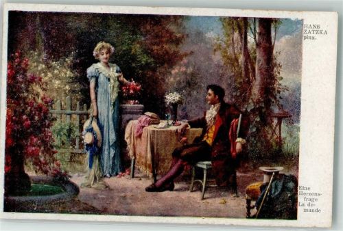 Frau Paar Eine Herzensfrage Galerie Wiener Künstler Nr.880