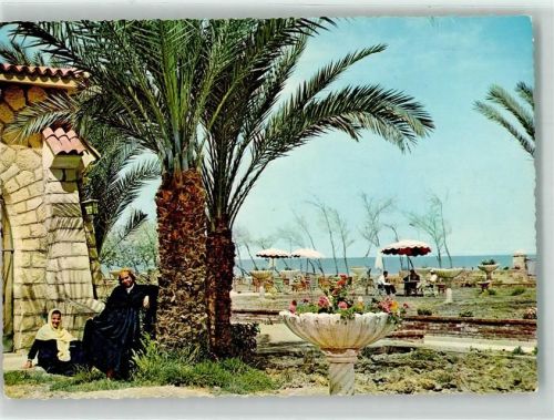 Fayoum Karoun See Palmen Meer Blumen Tracht Volkstyp