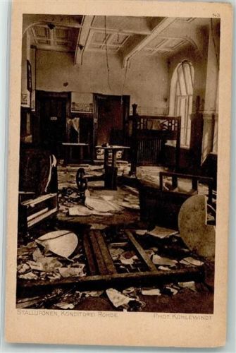 Ebenrode Cafe Rohde Stallupönen Foto Kühlewindt WK I