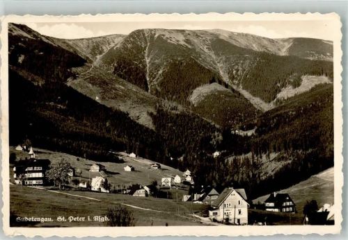 Svaty Petr St. Peter 1940 Foto AK