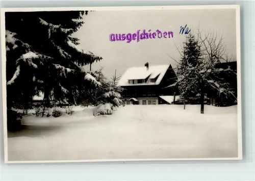 Zwieselberg Gasthaus Pension Auerhahn Winter