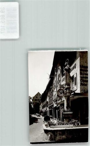 Tiengen Brunnen Foto Original aus Archiv eines Ansichtskartenverlags