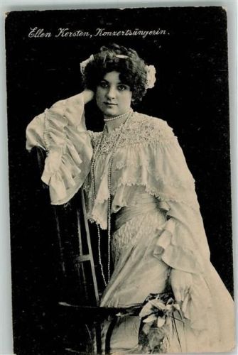 1919 Kersten Ellen Konzertsängerin
