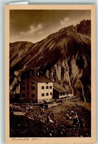 Kemptner Hütte Fotograf Pfleghaar Hüttenstempel