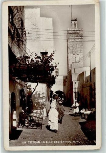 Tetuan Tracht Marktszene Gasse