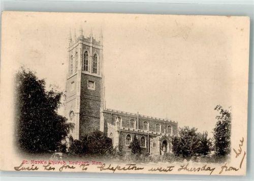 Cardiff 1903 St. Mark´s Church Newport