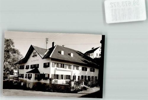 Bad Grönenbach Gasthaus Ort handschriftlich Foto Original aus Archiv eines Ansichtskartenverlags