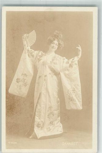 Saharet Kimono Fächer Tanz