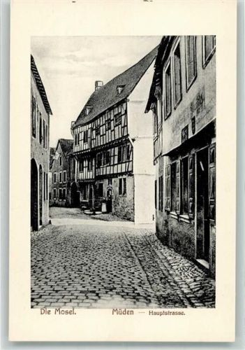 Müden Hauptstrasse Die Mosel