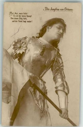 1910 Jungfrau von Orleans Patriotik