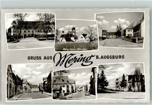 Mering Schloss Kirche Franziskus Kapelle Krankenhaus Müncherstrasse