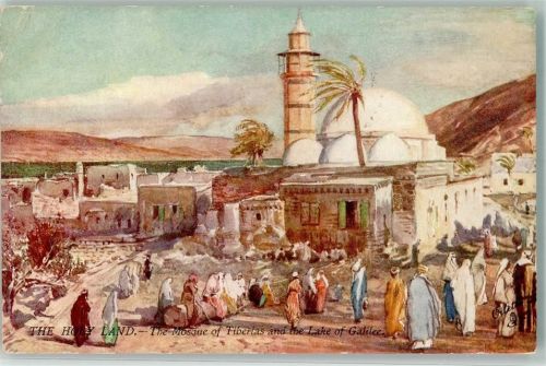 Samaria Tuck´s Oilette Moschee Tracht Lake of Galilee