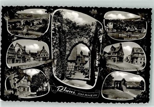 Rhens Viehtor Rathaus Rathausschenke Königstuhl Malerwinkel Marktplatz Marksburg