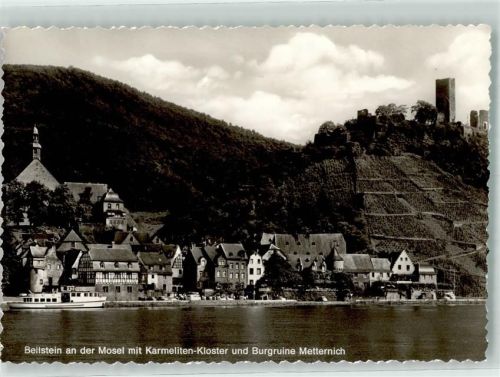 Beilstein mit Karmelitenkloster und Burgruine Metternich