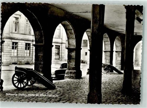 Schwerte Halle im alten Rathaus Kanonen