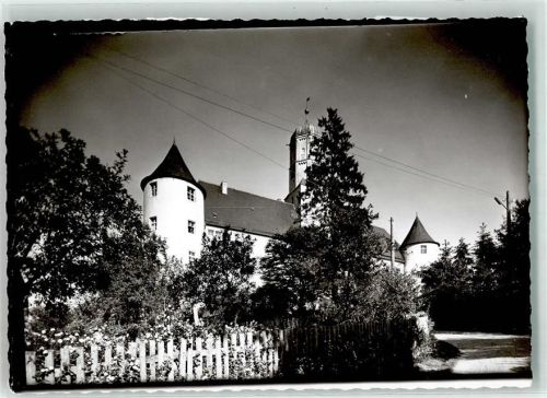 Höchstädt Schloss Ort handschriftlich Foto Original aus Archiv eines Ansichtskartenverlags