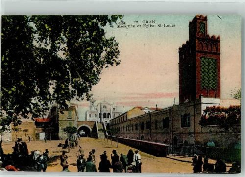 Oran Moschee Kirche St-Louis