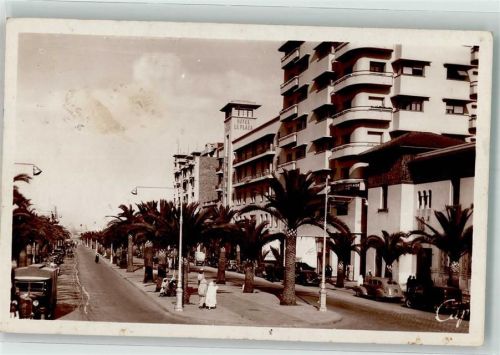 Casablanca LKW Auto Oldtimer Avenue d 4. Zouaves