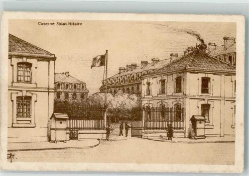 Saint-Hilaire 1916 Kaserne Feldpost WK I
