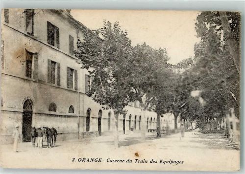 Orange 1918 Kaserne Feldpost WK I Frankreich