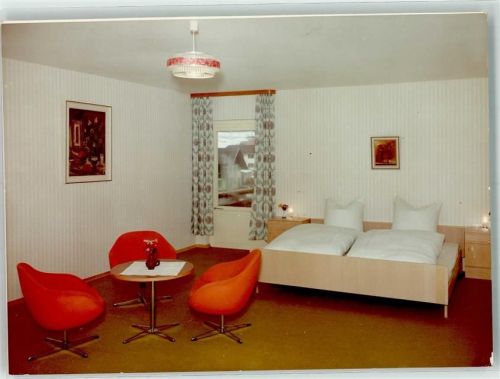 Bolsterlang Hotel am Goldbach Ort handschriftlich Foto Original aus Archiv eines Ansichtskartenverlags