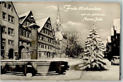 Calw Weihnachten Neujahr Winter Foto AK