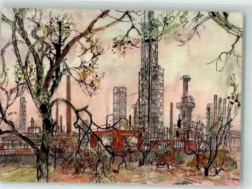 Essen Aral Bildkarten Serie Das Ruhrgebiet Nr. 11 Industrie