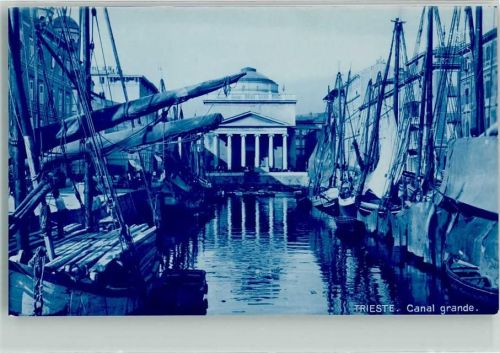 Trieste / Triest / Trst Hafen Canal grande