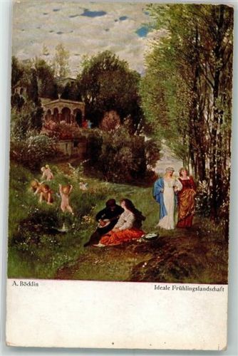 Ideale Frühlingslandschaft Engel Musik Verlag Bruckmann Nr. 17