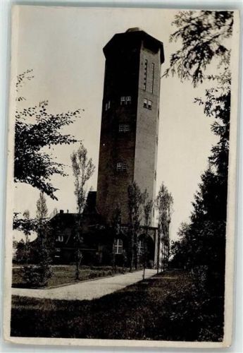 Varel Foto Original aus Archiv eines Ansichtskartenverlags Wasserturm Ort handschriftlich