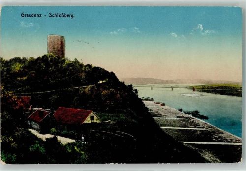 Graudenz 1915 Schlossberg Feldpost WK I