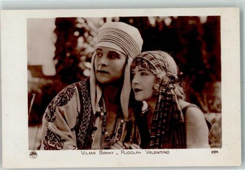 Vilma Banky Rudolph Valentino Real Film Europe 224