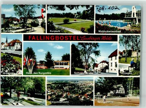 Fallingbostel Gasthaus Kurhaus Tennis Schwimmbad Minigolf