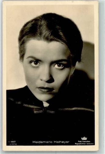 Hatheyer, Heidemarie Ross-Verlag A 3353/1 Foto Haenchen