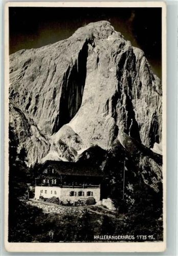 Hallerangerhaus 1911 Foto AK Hüttenstempel