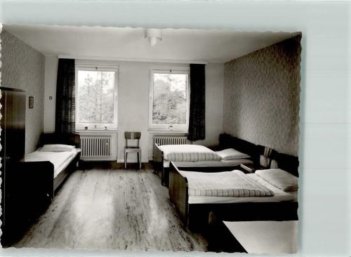 Diestedde Foto Original aus Archiv eines Ansichtskartenverlags Internat Ort handschriftlich