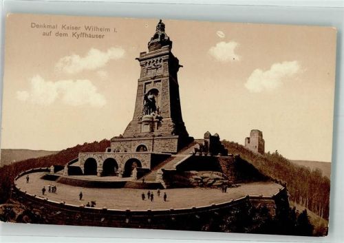 Kyffhäuser Denkmal Kaiser Wilhelm I. auf dem Kyffhäuser