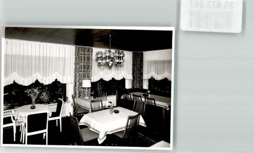 Bolsterlang Pension Gasthaus Columbia Ort handschriftlich Foto Original aus Archiv eines Ansichtskartenverlags