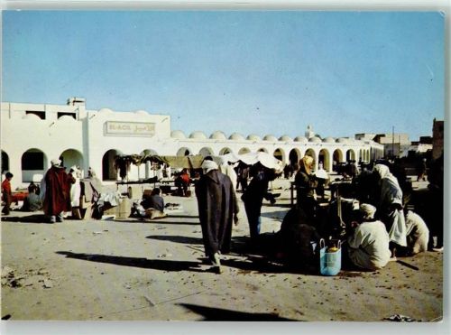 Touggourt Marktszene Tracht El Oued