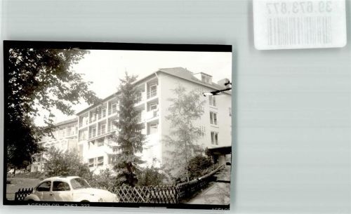 Bad Grönenbach VW-Käfer Ort handschriftlich Foto Original aus Archiv eines Ansichtskartenverlags