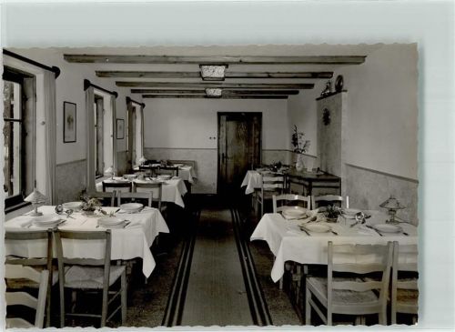 Grönenbach Gasthaus Kurheim Ort handschriftlich Foto Original aus Archiv eines Ansichtskartenverlags