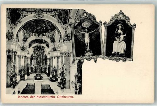 Ottobeuren Inneres Der Klosterkirche
