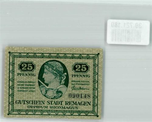 Remagen 1921 25 Pfennig