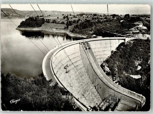 Bort-les-Orgues 1963 Staudamm