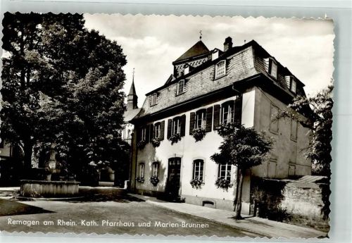 Remagen Katholisches Pfarrhaus Marienbrunnen