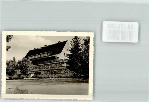59519 W4773 Körbecke , Möhnesee FOTO KEINE AK Foto Original aus Archiv eines Ansichtskartenverlags Jugendherberge Möhnetalsperre
